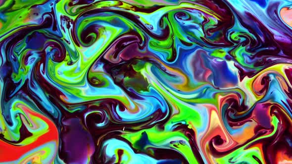 Abstract Colorful Sacral Liquid Waves Texture 161 alt