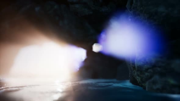 Cliff Cave Entrance From Inside alt