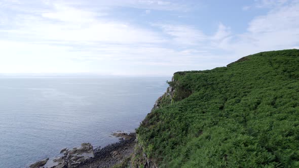 The Scottish Holy Isle with Mountainous and Coastal Landscape alt