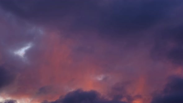 Dramatic Sunset Sky Red and Purple Cloud Sunset alt