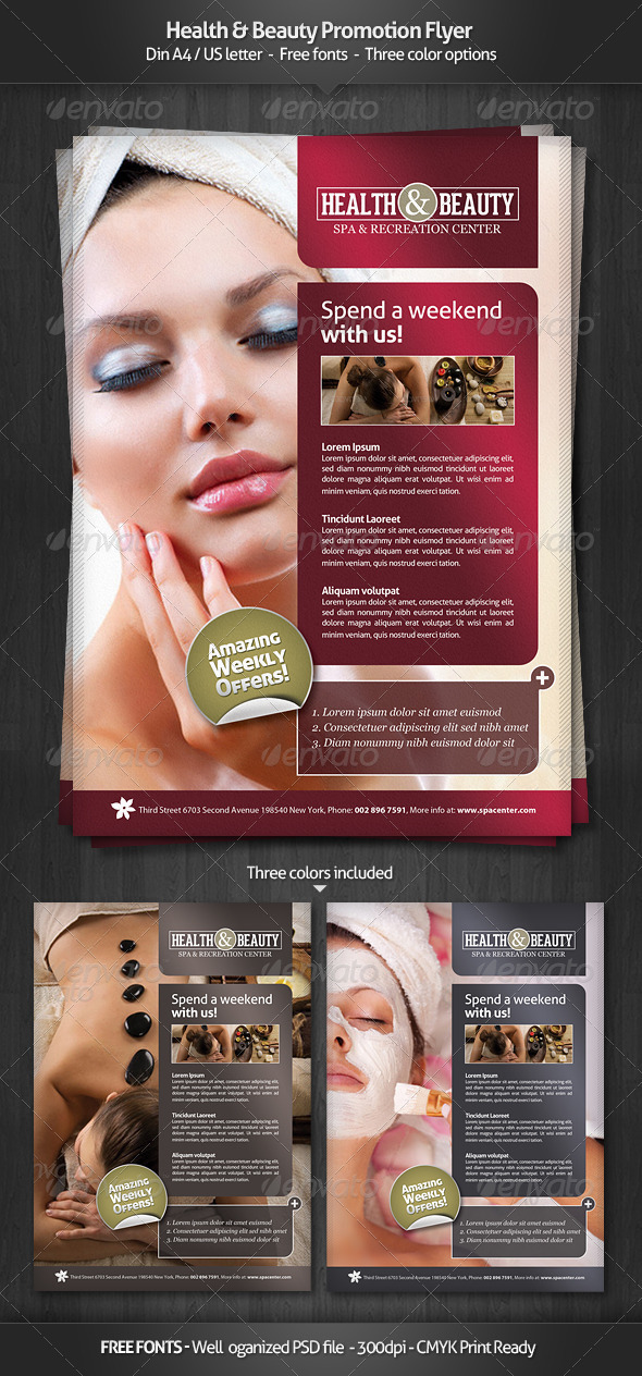 Health & Beauty - Promotion Flyer - Commerce Flyers