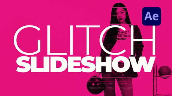 Glitch Slideshow - VideoHive 33283681