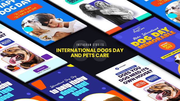 International Dogs Day - VideoHive 33285007