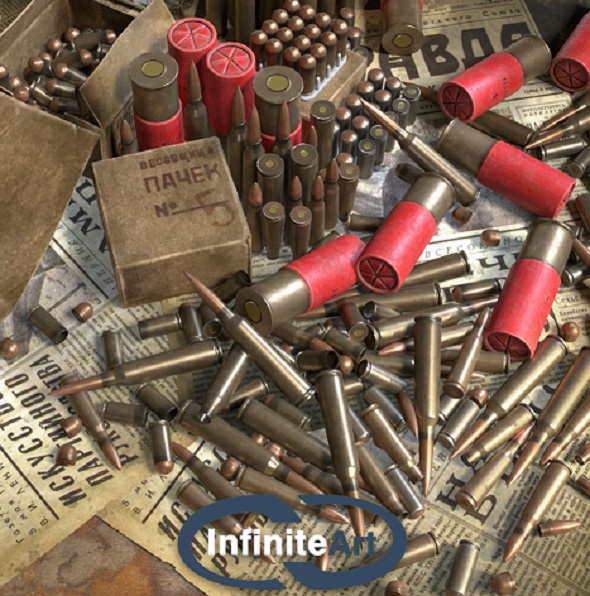 Ammunition: Bullets and - 3Docean 33285265