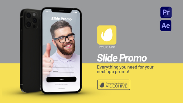 Slide App Promo - VideoHive 33274320