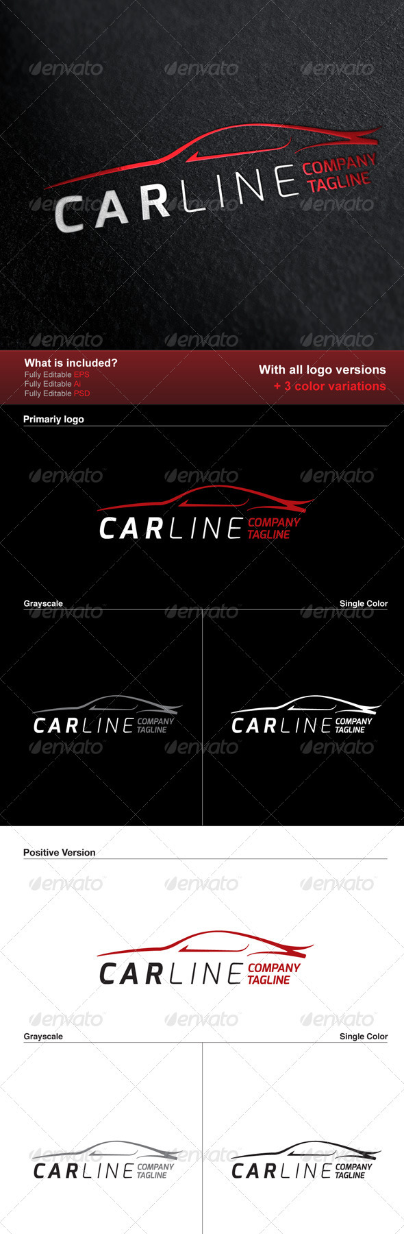 Car Line Logo - Logo Templates