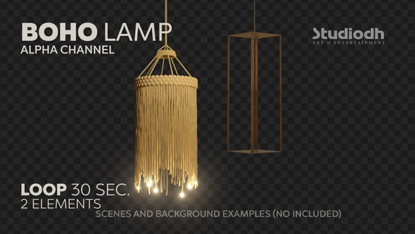 Boho Lamp V2