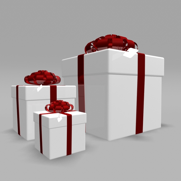Gift Boxes - 3Docean 33294848