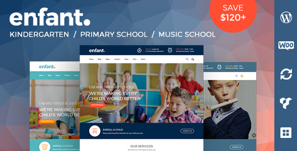 Enfant - School - ThemeForest 20121401