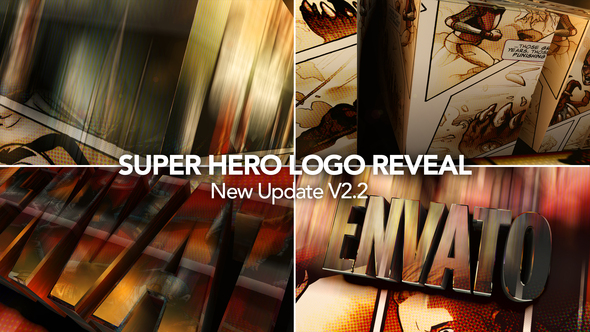 Super Hero Logo - VideoHive 31284906