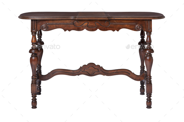 An Antique Victorian Style Sofa Table, Antique Style Sofa Table