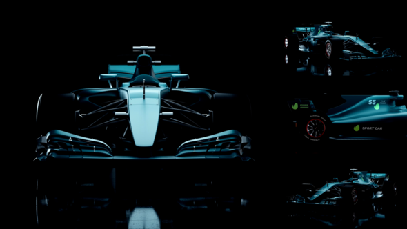 Formula One Branding - VideoHive 33306624