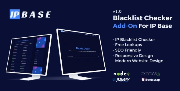 Blacklist Checker Addon for IP Base
