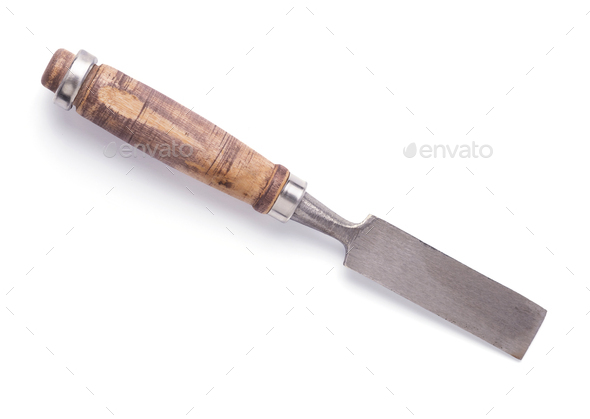 Closeup Chisel Carpentry Joinery Hand Cutting Stock Photo 2195172735