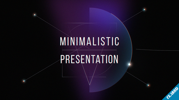 Modern Minimalistic Presentation - VideoHive 33316453