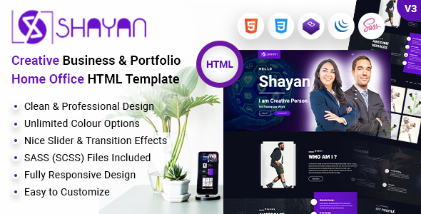 Shayan - Corporate - ThemeForest 23089128