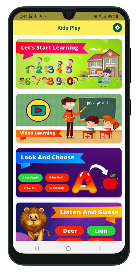 Kids Preschool - Android App by Shreyanshi_Infotech | CodeCanyon