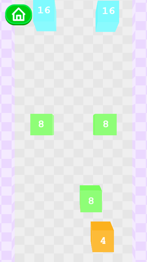 2048 3D. Mobile, Html5 Game .c3p (Construct 3)