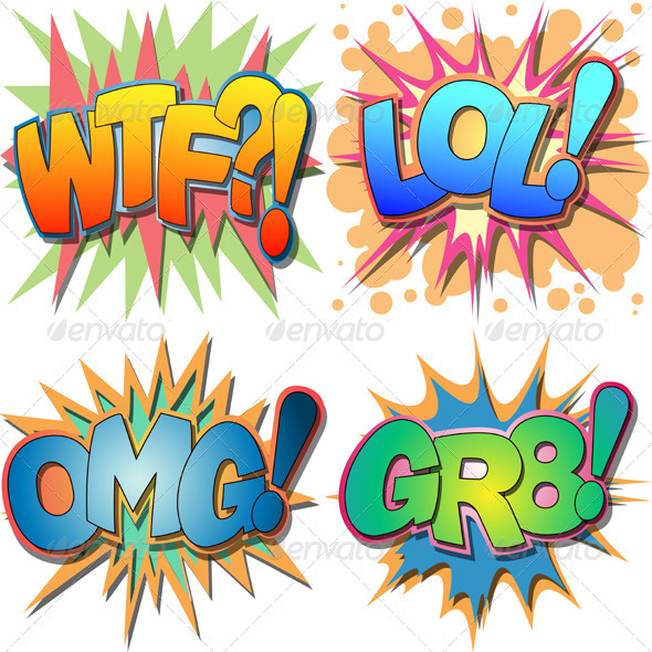 Comic Book Illustrations - Miscellaneous Vectors