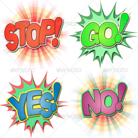 Comic Book Illustrations - Miscellaneous Vectors