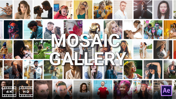 Mosaic Photo Gallery - VideoHive 32793286