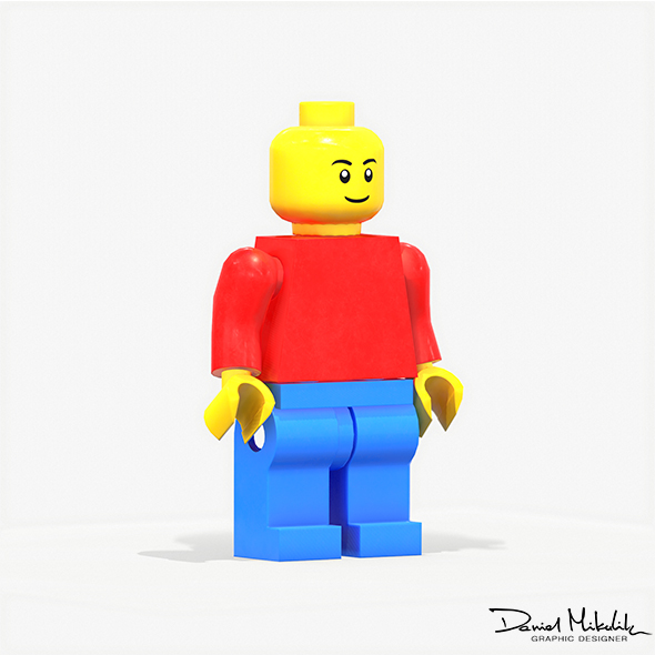 Lego Man PBR - 3Docean 33327943