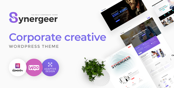 Synergeer - Corporate - ThemeForest 20918775