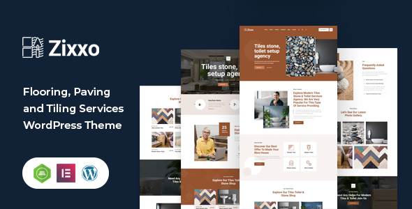 Zixxo : Tiling Services WordPress Theme