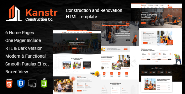 kanstr Construction HTML - ThemeForest 33307779