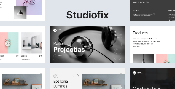 Lovely Studiofix - Creative Website Template