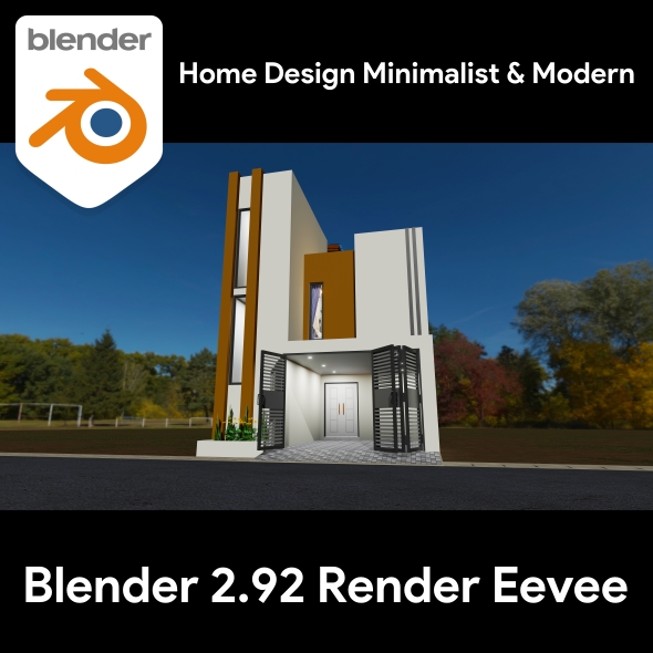 Blender Eevee Minimalist - 3Docean 33357611