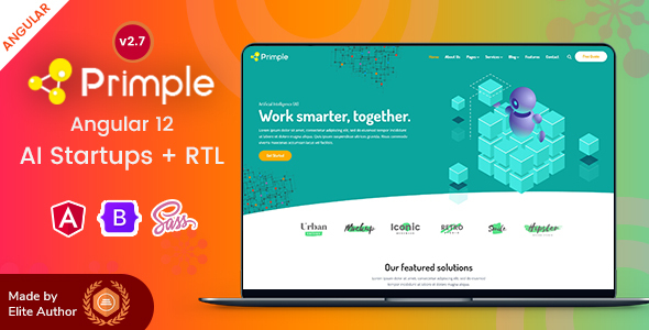 Primple - Angular - ThemeForest 25548665