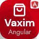 Vaxim - Angular 16 eCommerce Shop with Admin Dashboard