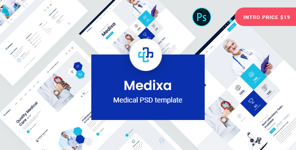 Medixa - Medical - ThemeForest 33366048