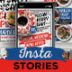 Rustic White Menu Instagram Stories - VideoHive Item for Sale