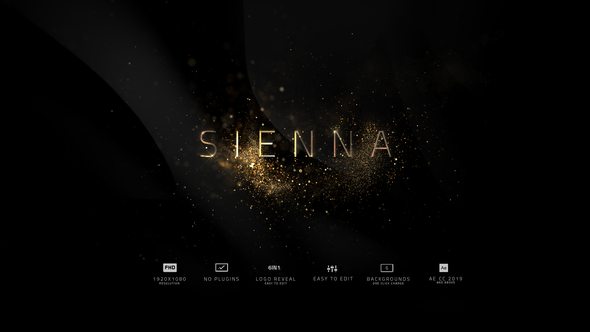 Sienna | Logo Reveal Pack 6in1