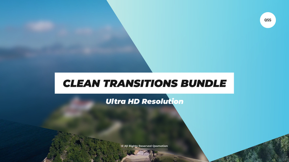 Clean Transitions Bundle - VideoHive 33367977