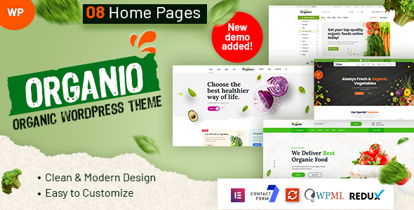 Organio - Organic - ThemeForest 31597445