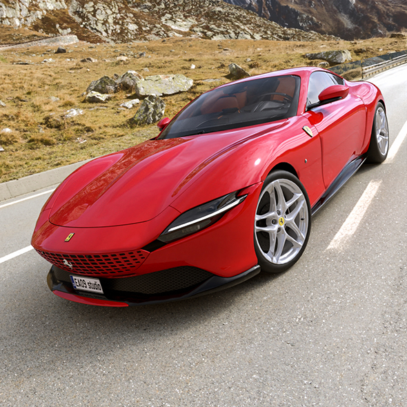 2021 Ferrari Roma - 3Docean 33379980