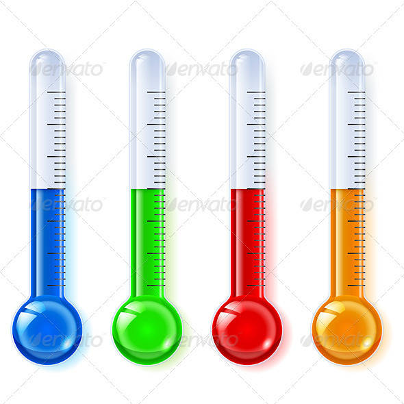 Thermometer - Objects Vectors
