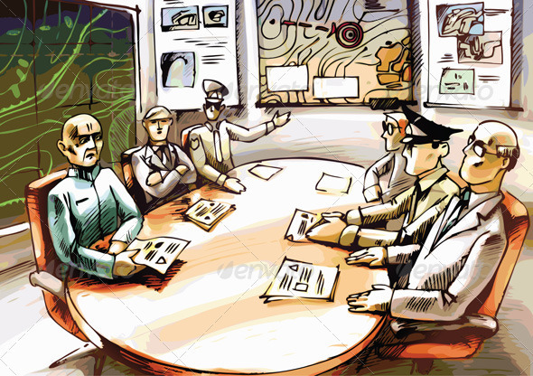 Headquarters - People Characters
