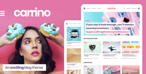 Carrino -An Exciting - ThemeForest 23109678