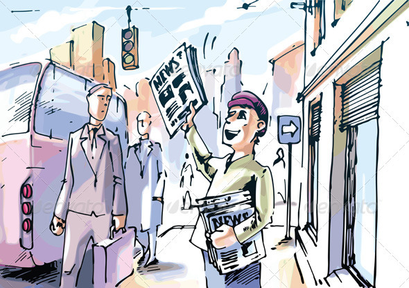 Newsboy - People Characters