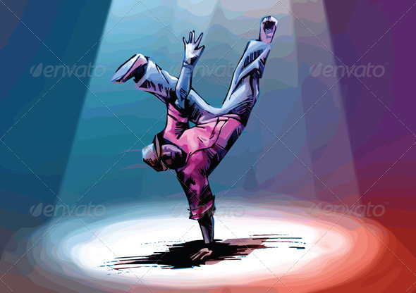 B-boy - People Characters