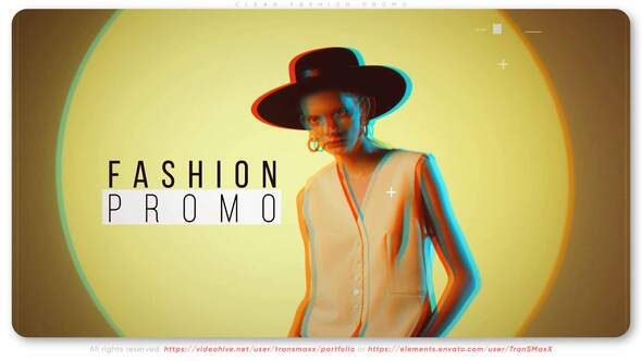 Clean Fashion Promo - VideoHive 33397947