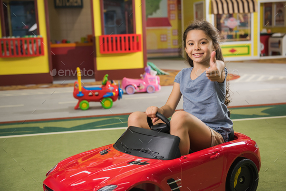 sitting toy car