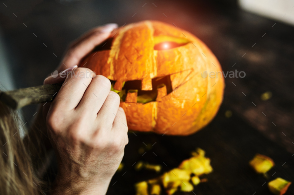 Pumpkin Making Halloween