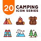 20 Camping Icon Series
