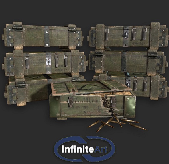 Army Weapons Transport - 3Docean 33404514