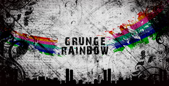 Grunge Rainbow - VideoHive 108467